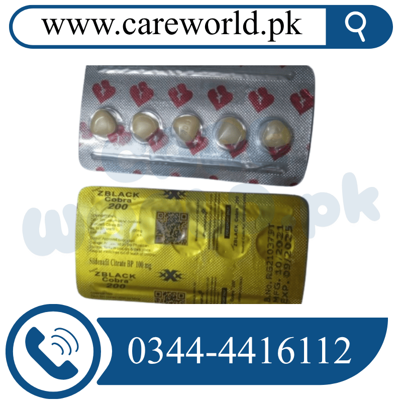 Z Black Cobra 200Mg Tablets